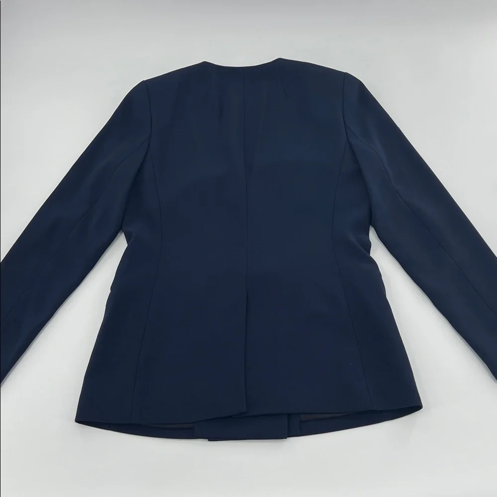 J. Crew Navy French Girl Double-Breasted Blazer